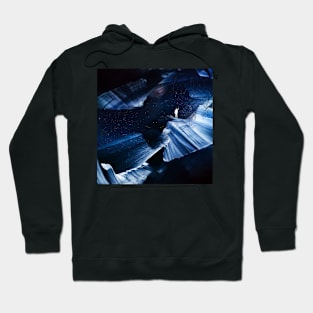 Starscapes Blue Space Art Hoodie